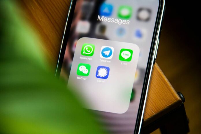 Iphone med krypterade appar
