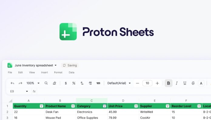 Proton Sheets